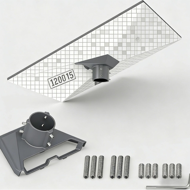 Outdoor installation of roof w - Outdoor Furniture Metal recension och pris