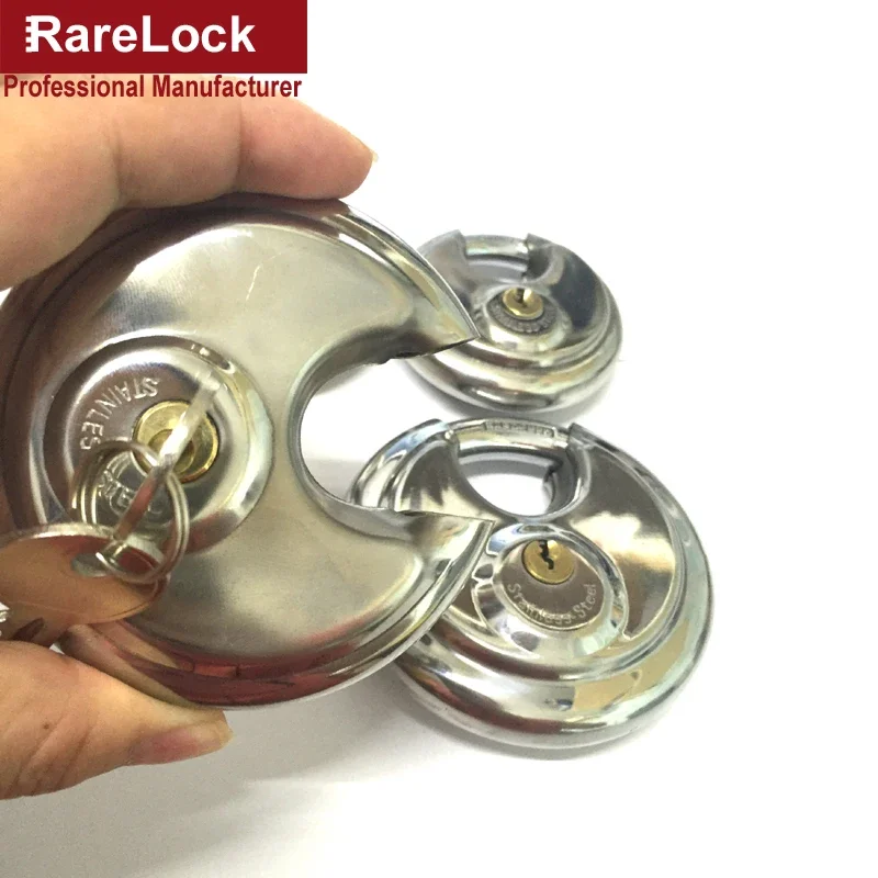 Circle Steel Padlock with 2 Ke - Outdoor Furniture Diy recension och pris