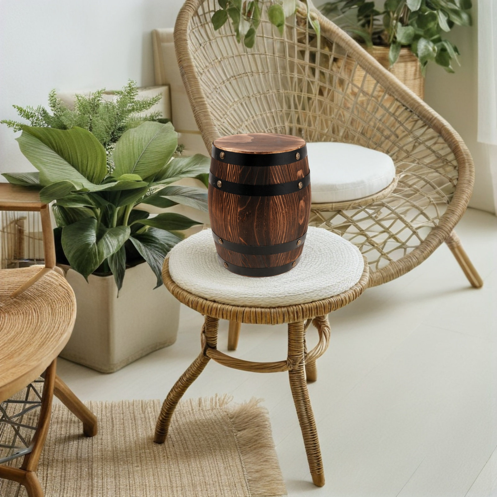 Wooden Wood Garden Stool For O - Outdoor Furniture Wood recension och pris