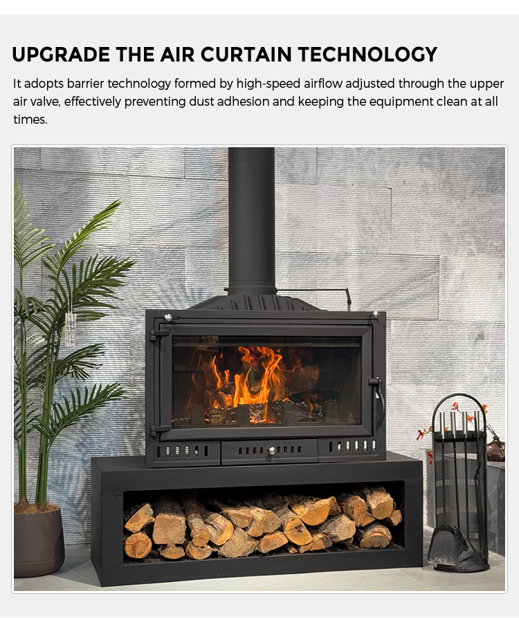 Customizable Embedded Wood Bur - Outdoor Furniture Metal recension och pris