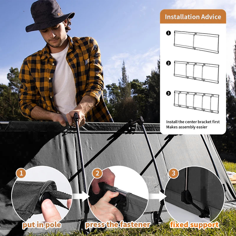 Naturehike XJC05 Camping Foldi - Outdoor Daybed Furniture recension och pris